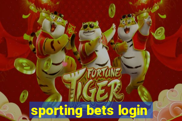 sporting bets login